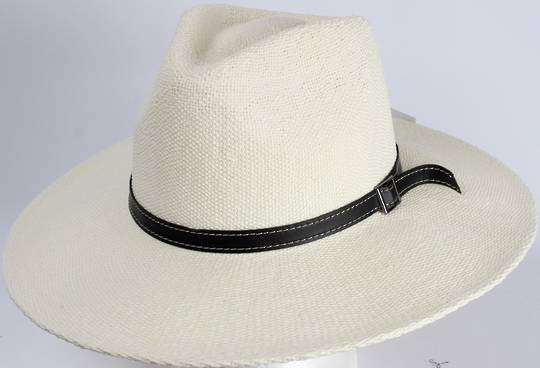 HEAD START White fedora w black band and buckle  Style: HS/1417/WHITE